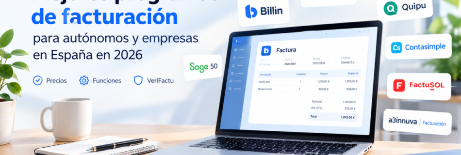 Mejores programas de facturación en 2026